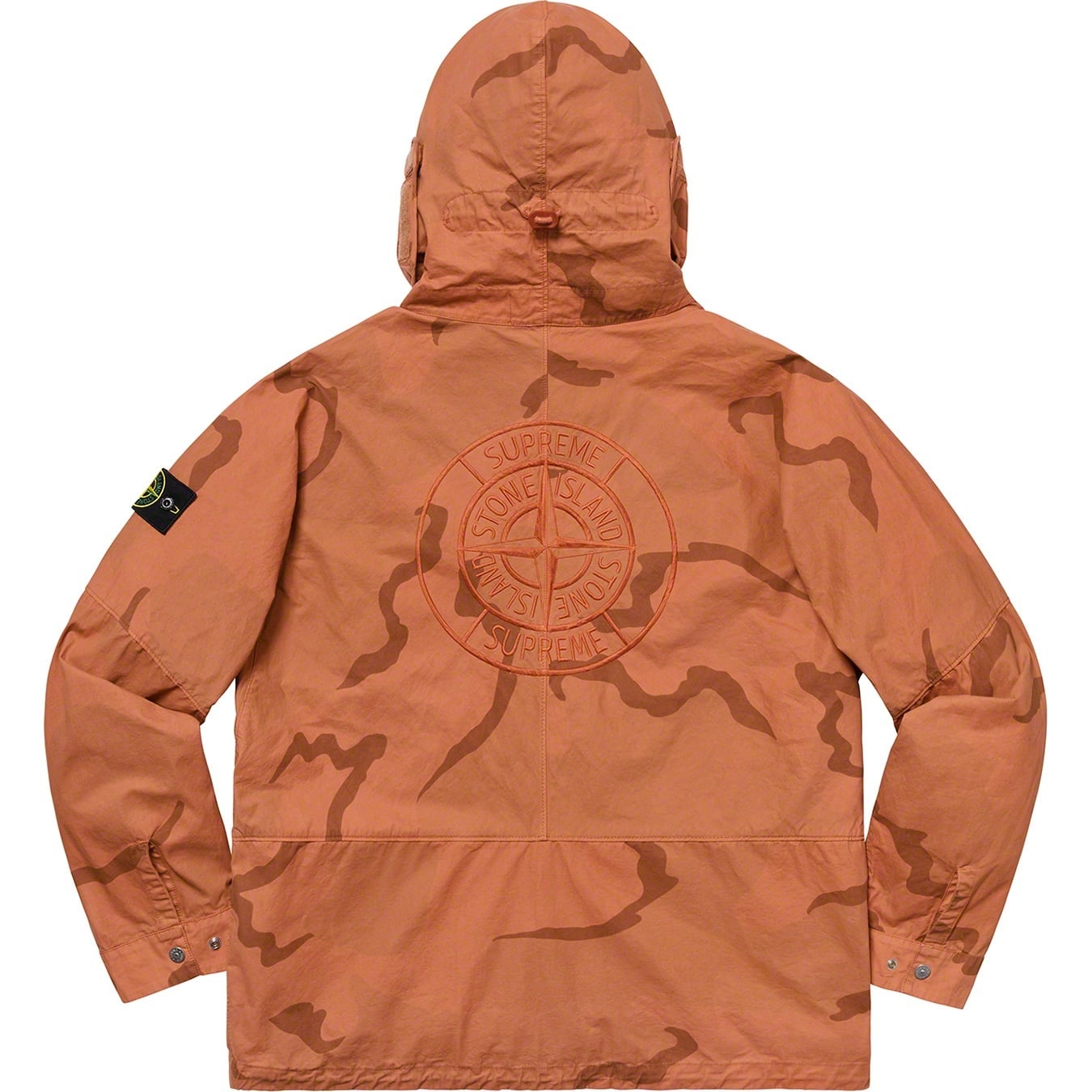 Supreme®/Stone Island® Riot Mask Camo Jacket view 4